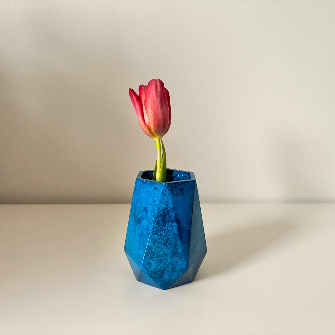 Dekoratiivne vaas Geo - Sinine image