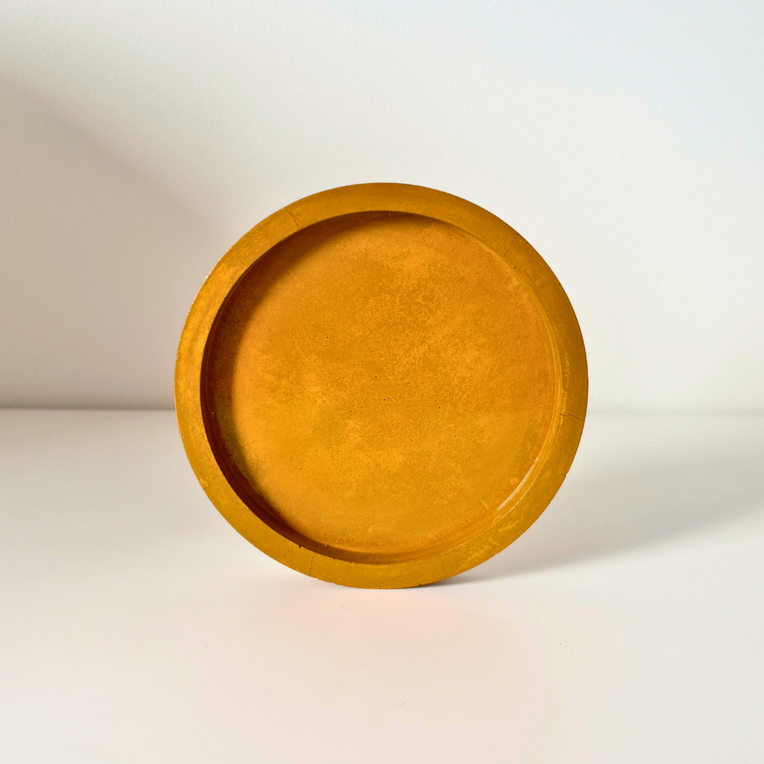 Dekoratiivne alus Ring (väike) - Kollane image