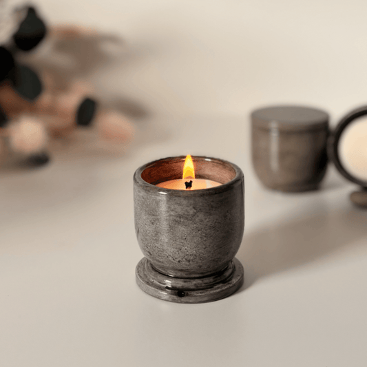 Looduslik küünal betoontopsis (väike) image 0