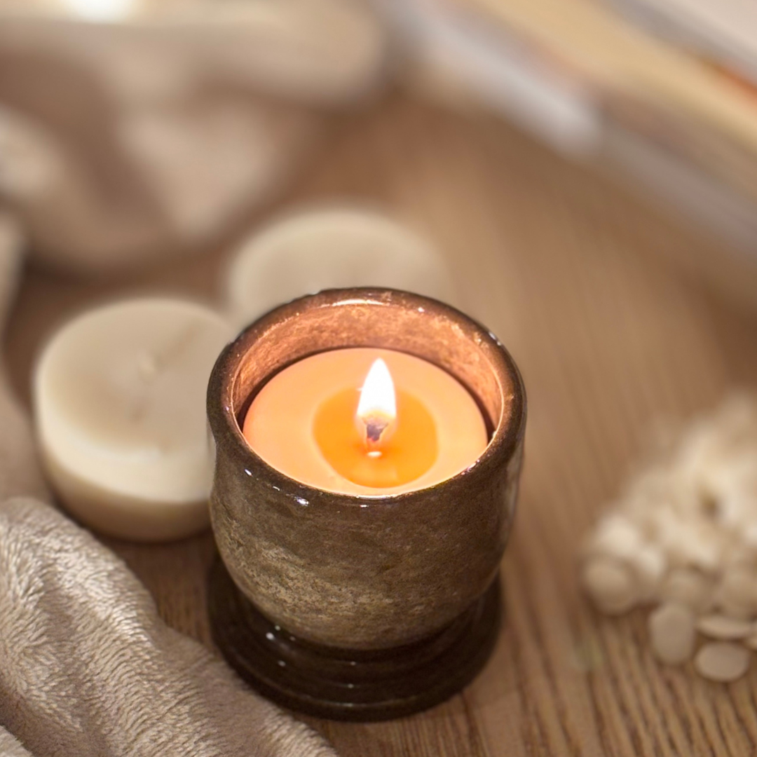 Looduslik küünal betoontopsis (väike) image 1