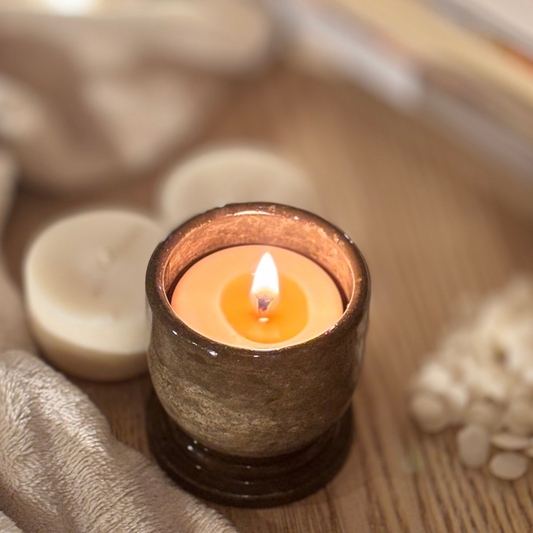 Looduslik küünal betoontopsis (väike) image 1