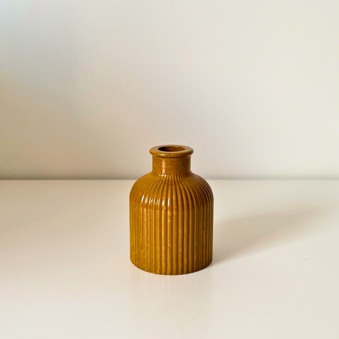 Dekoratiivne vaas Viir - Kollane image